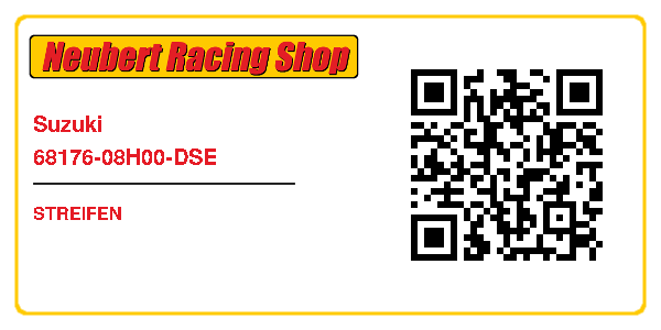 Suzuki 68176-08H00-DSE