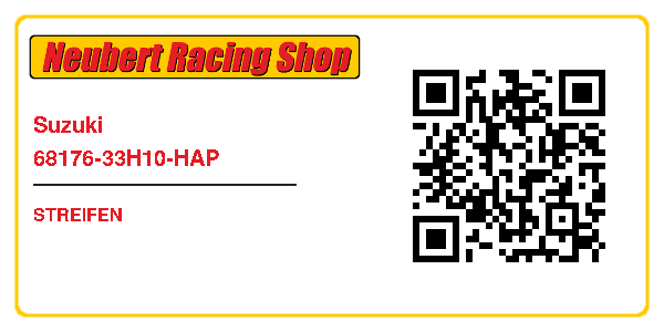 Suzuki 68176-33H10-HAP