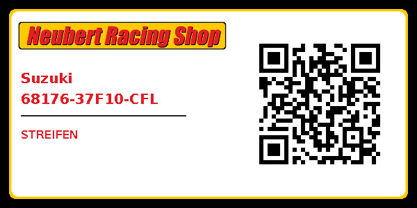 Suzuki 68176-37F10-CFL