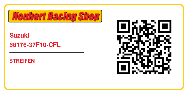 Suzuki 68176-37F10-CFL