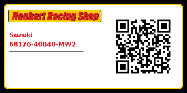Suzuki 68176-40B40-MW2