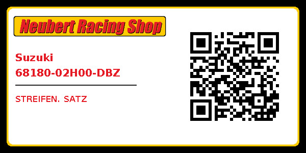 Suzuki 68180-02H00-DBZ