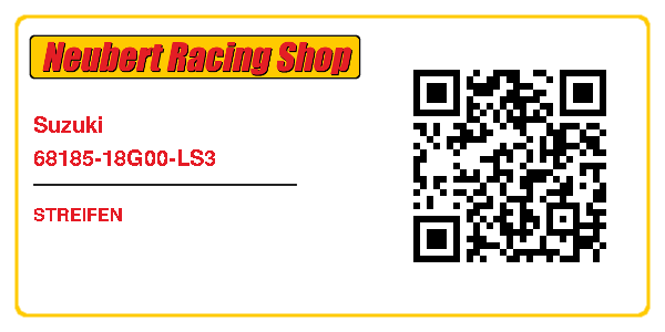 Suzuki 68185-18G00-LS3