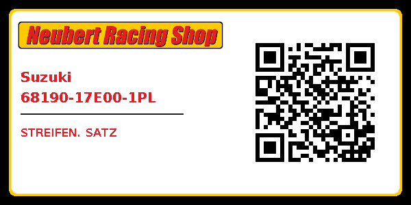 Suzuki 68190-17E00-1PL