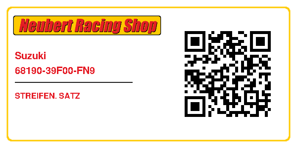 Suzuki 68190-39F00-FN9