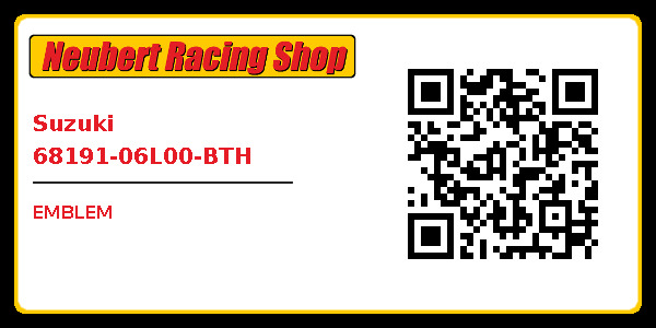 Suzuki 68191-06L00-BTH