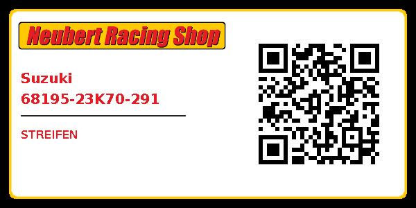 Suzuki 68195-23K70-291