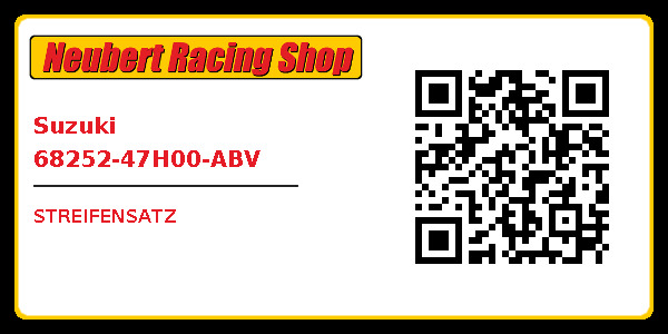 Suzuki 68252-47H00-ABV