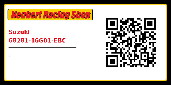 Suzuki 68281-16G01-EBC