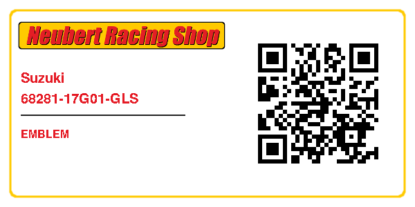 Suzuki 68281-17G01-GLS