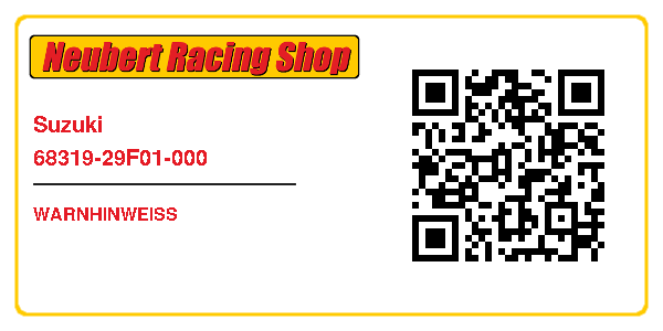 Suzuki 68319-29F01-000