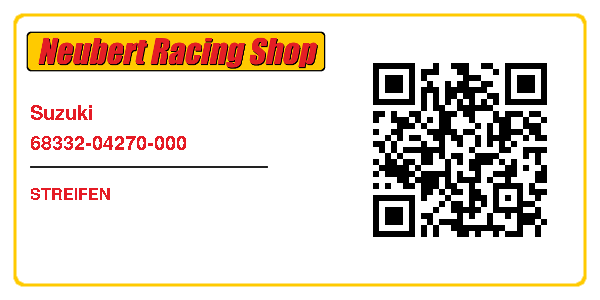 Suzuki 68332-04270-000