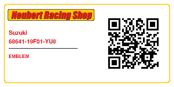 Suzuki 68641-19F01-YU8