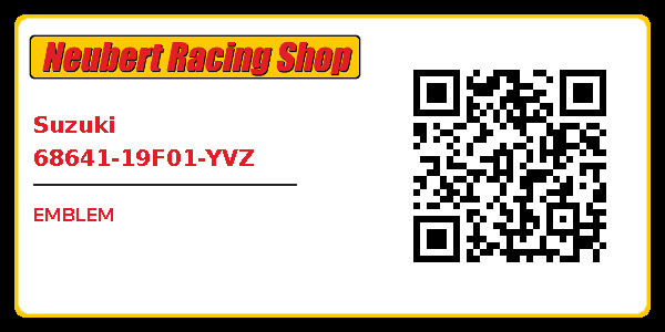 Suzuki 68641-19F01-YVZ