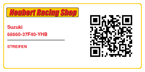 Suzuki 68660-37F40-YHB