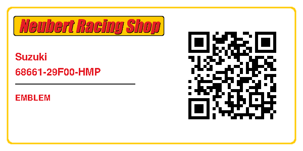 Suzuki 68661-29F00-HMP