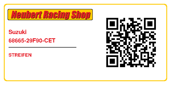 Suzuki 68665-29F90-CET