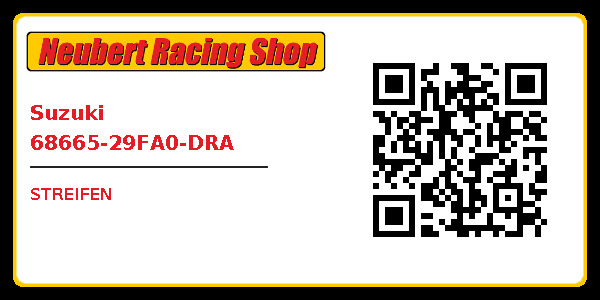 Suzuki 68665-29FA0-DRA
