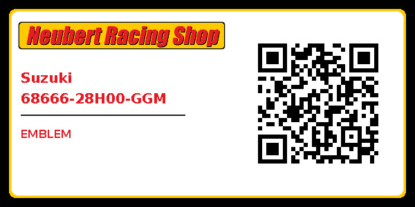 Suzuki 68666-28H00-GGM