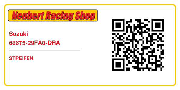Suzuki 68675-29FA0-DRA