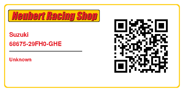 Suzuki 68675-29FH0-GHE