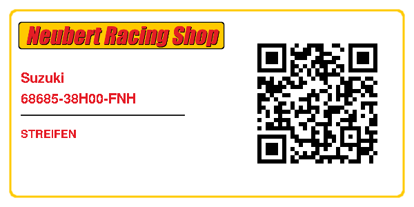 Suzuki 68685-38H00-FNH