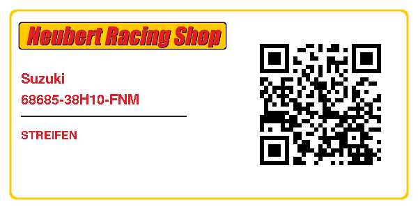 Suzuki 68685-38H10-FNM
