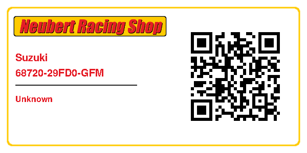 Suzuki 68720-29FD0-GFM