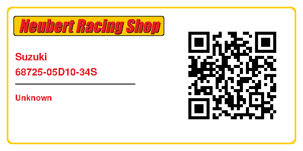 Suzuki 68725-05D10-34S