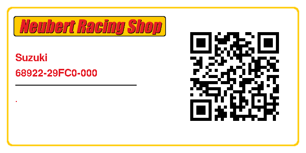 Suzuki 68922-29FC0-000