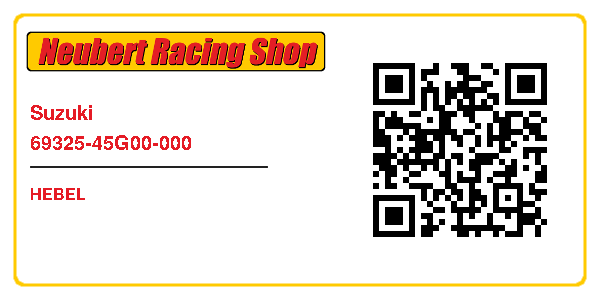 Suzuki 69325-45G00-000