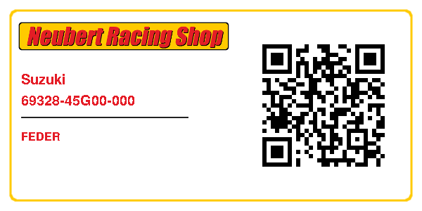 Suzuki 69328-45G00-000