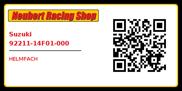 Suzuki 92211-14F01-000
