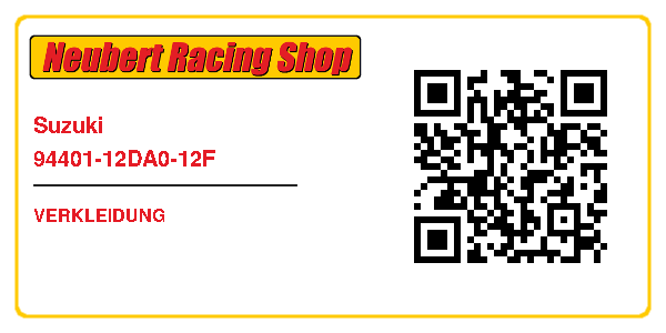 Suzuki 94401-12DA0-12F