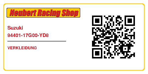 Suzuki 94401-17G00-YD8