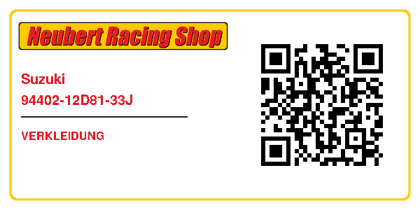 Suzuki 94402-12D81-33J