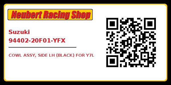 Suzuki 94402-20F01-YFX