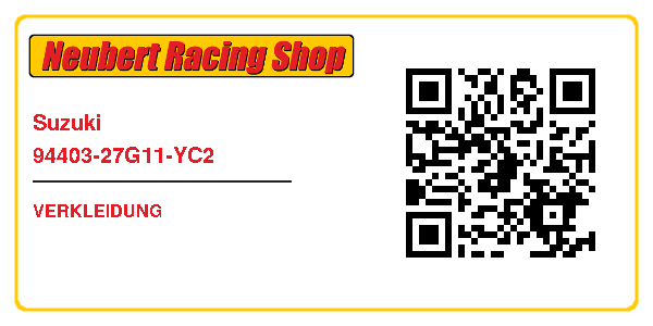 Suzuki 94403-27G11-YC2