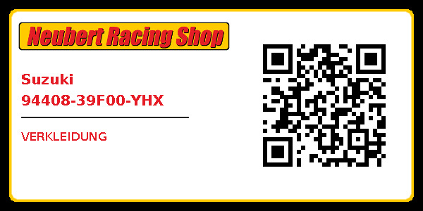 Suzuki 94408-39F00-YHX