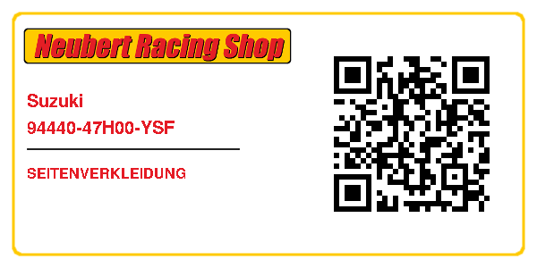 Suzuki 94440-47H00-YSF