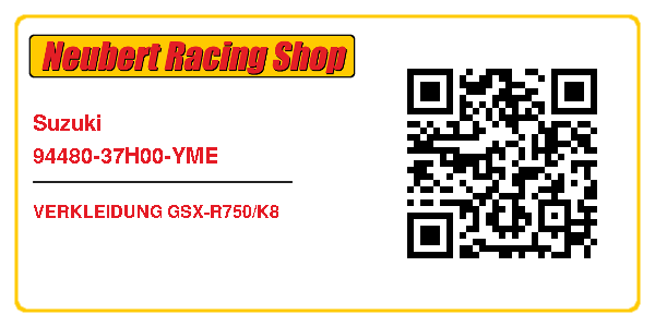 Suzuki 94480-37H00-YME