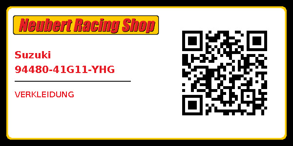 Suzuki 94480-41G11-YHG