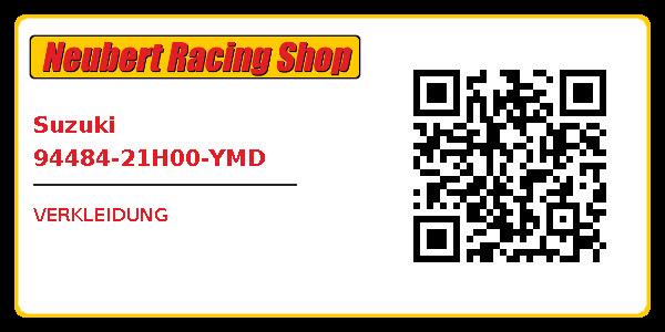 Suzuki 94484-21H00-YMD