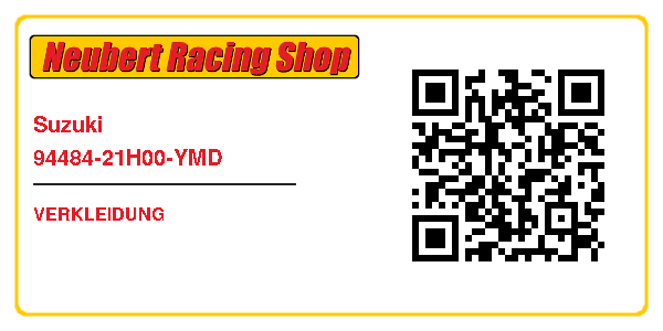 Suzuki 94484-21H00-YMD