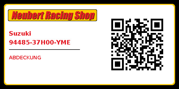 Suzuki 94485-37H00-YME