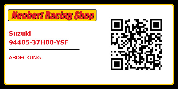 Suzuki 94485-37H00-YSF