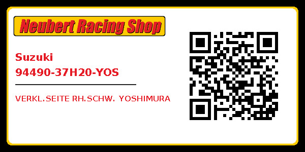Suzuki 94490-37H20-YOS