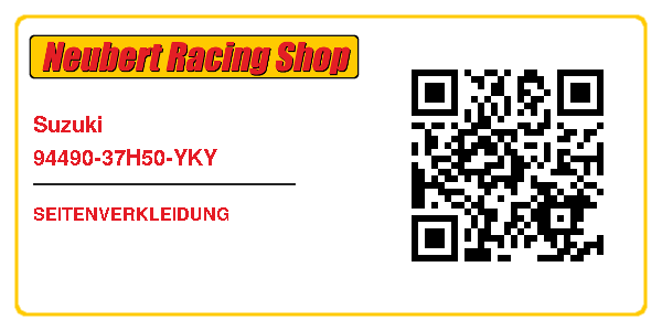 Suzuki 94490-37H50-YKY
