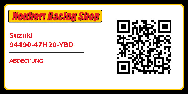Suzuki 94490-47H20-YBD