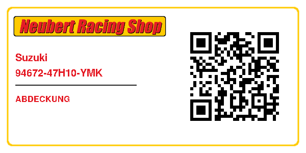 Suzuki 94672-47H10-YMK
